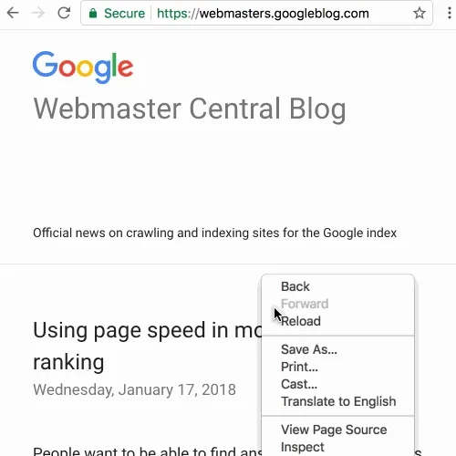 Lighthouse extension for Google Canary