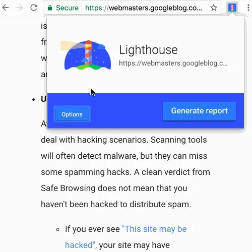 Lighthouse tools