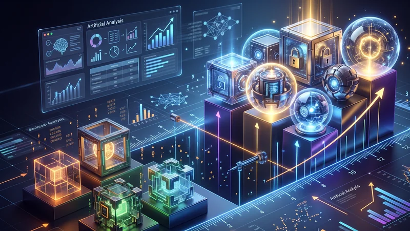 Графік рейтингу Artificial Analysis Intelligence Index із порівнянням закритих і відкритих моделей