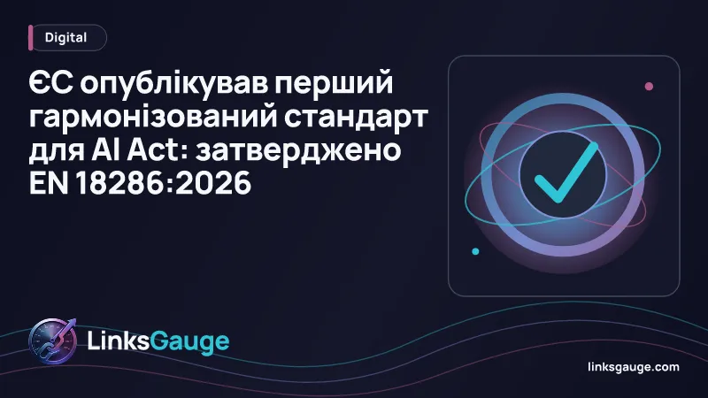 Символічне зображення штучного інтелекту та нормативних документів Європейського Союзу