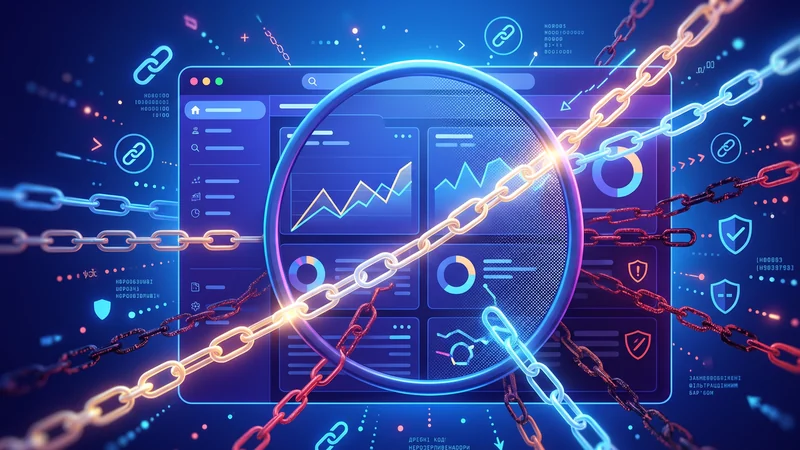 Логотип Google Search Console та перевірка посилань