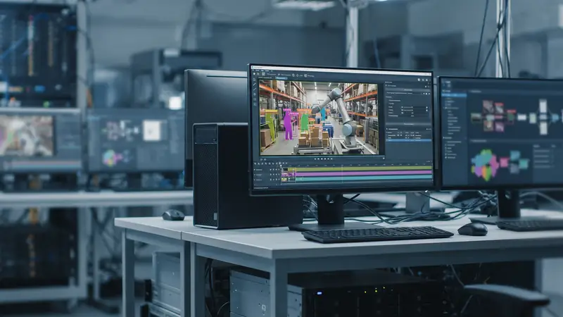 Схема роботи рушія Flora від Nvidia для розмітки відео роботів